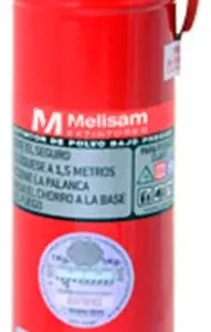 1 UNIDAD -Extintor MELISAM -ABC x 1 KG . con Sello IRAM de conformidad con norma IRAM 3523 - Incluye soporte plastico-